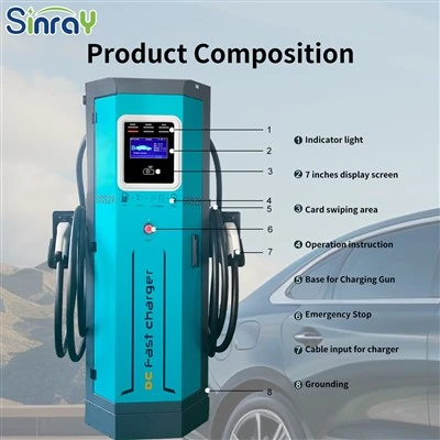60-280KW DC EV laadimisjaam